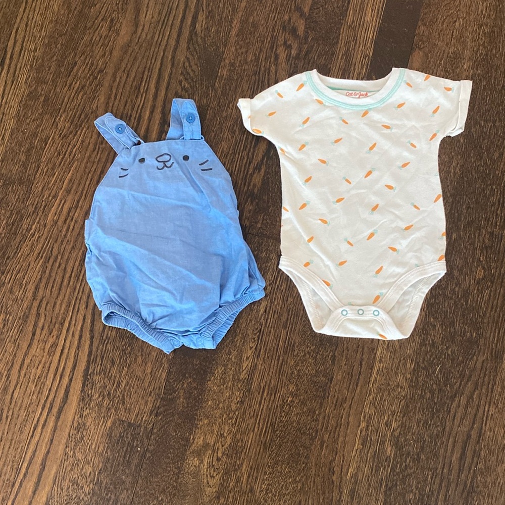 Cat & Jack Bunny Outfit. 3-6 months.